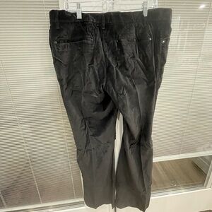 White House Black Market Scripted Black Pants